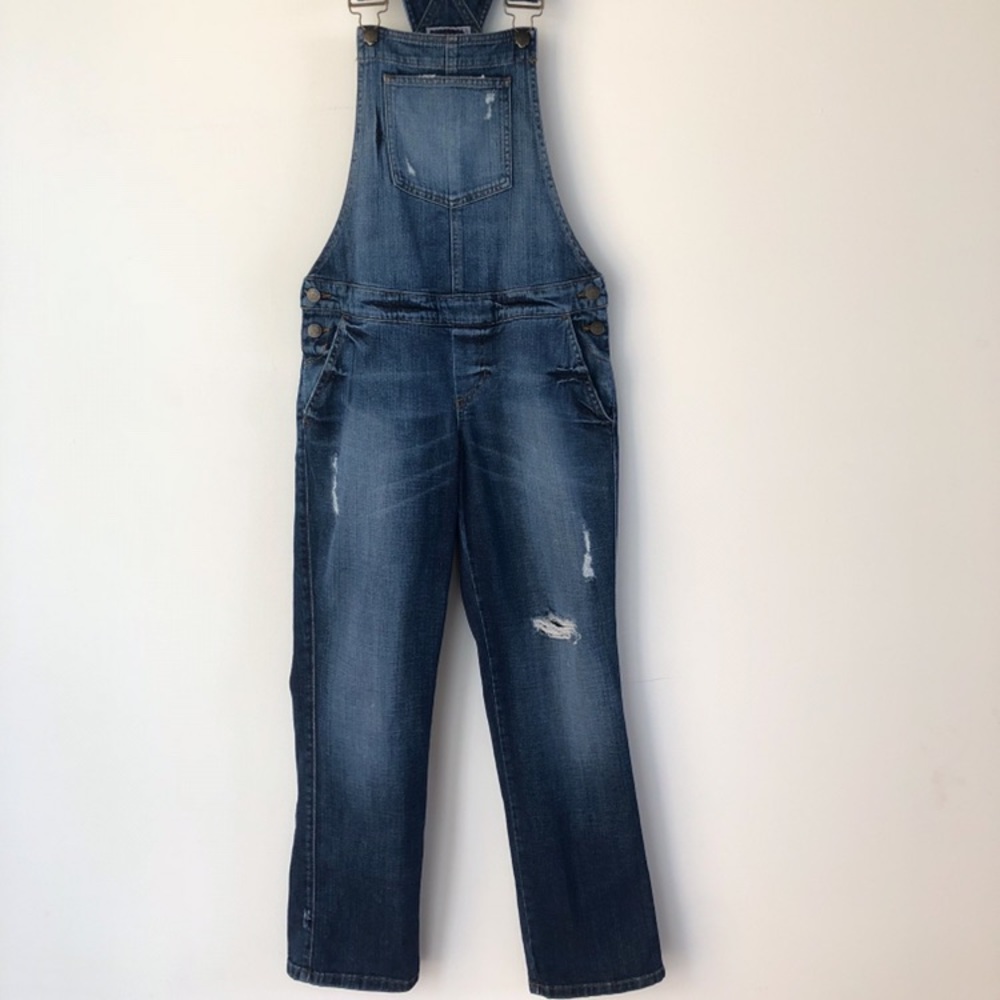 Guess Distressed Overalls